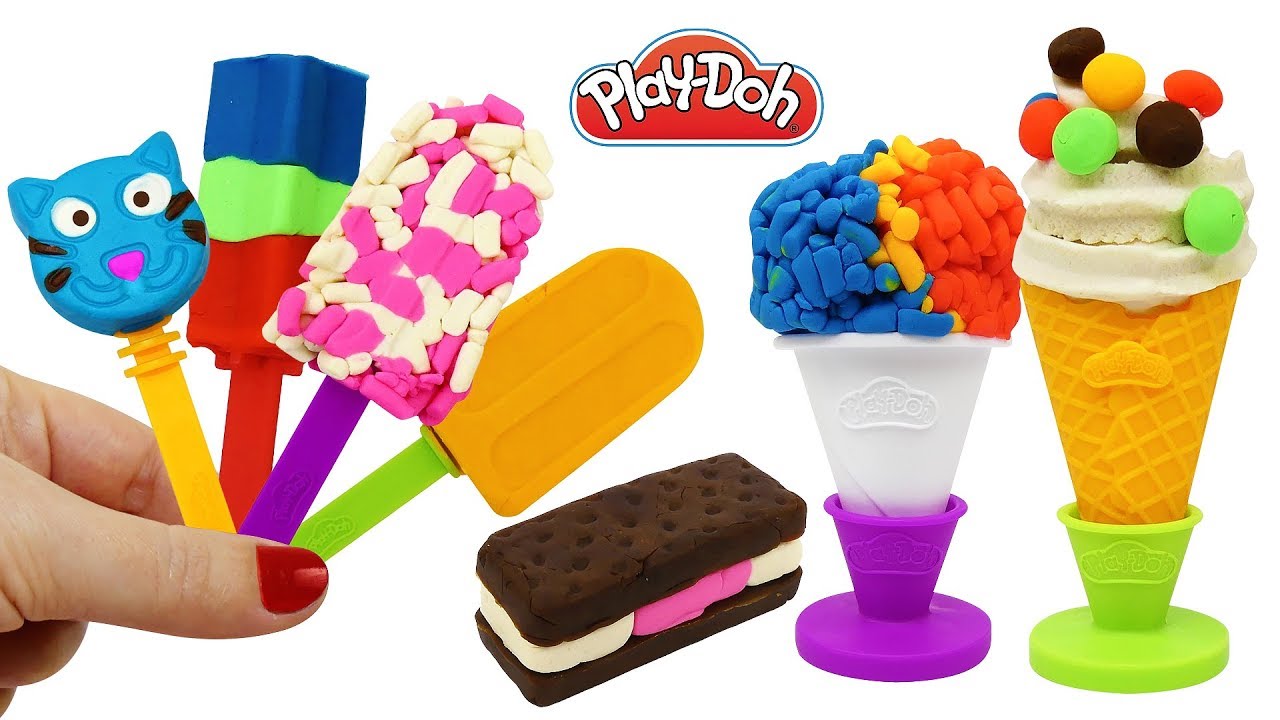 Набор игровой из серии Play-Doh - Создай любимое мороженое  